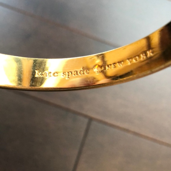 Kate Spade White Logo Enamel Bracelet - Picture 2 of 11